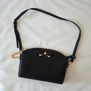 Anne Klein Black Crossbody Bag